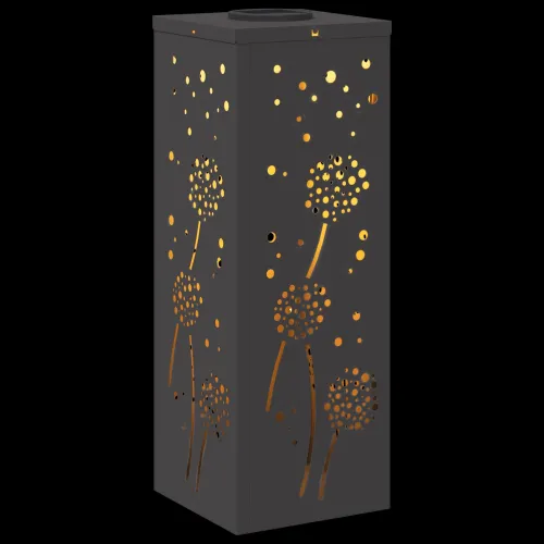 Solarna LED svjetlost za stazu 2 kom. Topla bijela - 18 x 18 x 50 cm Crna Uzorak maslačka Cijena