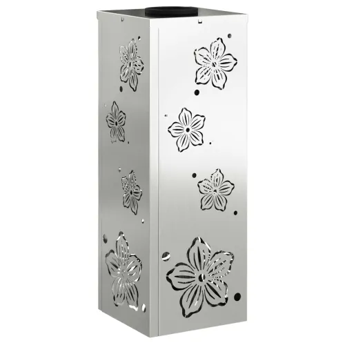 Solarna LED svjetlost za stazu 2 kom. Topla bijela - 18 x 18 x 50 cm Galvanizirani čelik Cvijet s pet latica Cijena