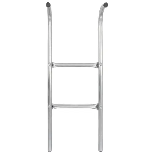 Ljestve za trampolin s 2 prečke čelične srebrne 72 cm (pogodno za visinu od 65 cm) - 72 cm Cijena