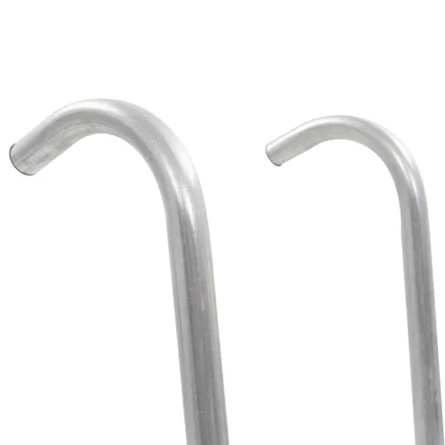Ljestve za trampolin s 2 prečke čelične srebrne 102,6 cm - 102.6 cm Cijena