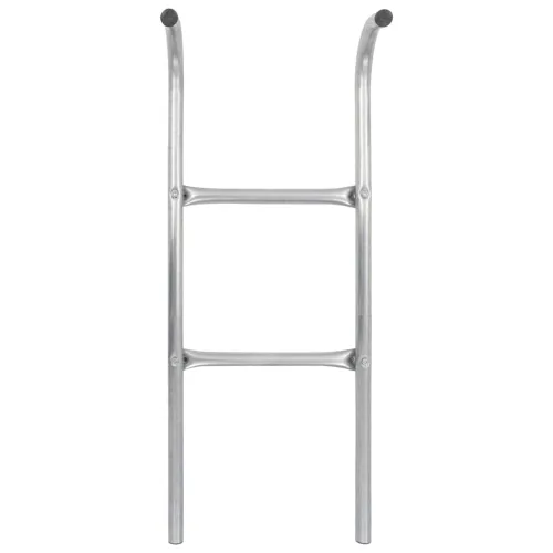 Ljestve za trampolin s 2 prečke čelične srebrne 102,6 cm - 102.6 cm Cijena