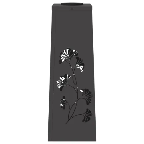 Solarna LED svjetlost za stazu 2 kom. Topla bijela - 18 x 18 x 50 cm Crna Uzorak grane Cijena