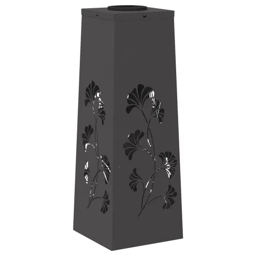 Solarna LED svjetlost za stazu 2 kom. Topla bijela - 18 x 18 x 50 cm Crna Uzorak grane Cijena