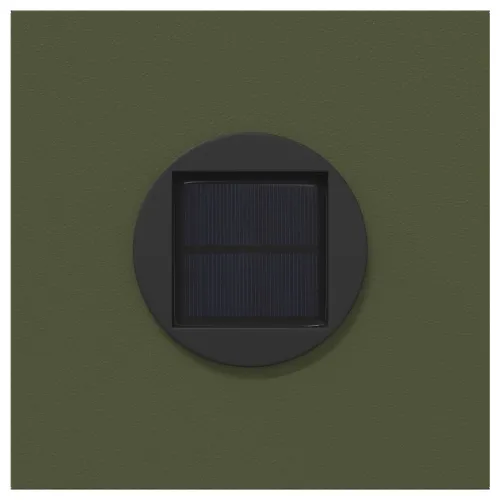 Solarna LED svjetlost za stazu 2 kom. Topla bijela - 18 x 18 x 50 cm Maslinovo zelena Uzorak grane Cijena