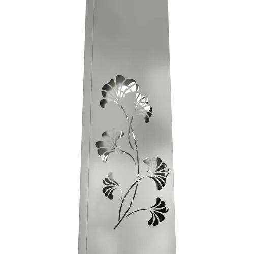 Solarna LED svjetlost za stazu 2 kom. Topla bijela - 18 x 18 x 50 cm Galvanizirani čelik Uzorak grane Cijena