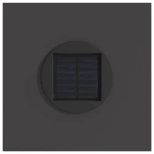 Solarna LED svjetlost za stazu 2 kom. Topla bijela - 18 x 18 x 50 cm Crna Uzorak kruga Cijena