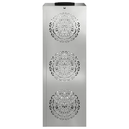 Solarna LED svjetlost za stazu 2 kom. Topla bijela - 18 x 18 x 50 cm Galvanizirani čelik Uzorak kruga Cijena