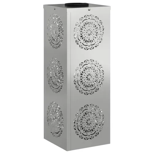 Solarna LED svjetlost za stazu 2 kom. Topla bijela - 18 x 18 x 50 cm Galvanizirani čelik Uzorak kruga Cijena