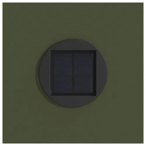 Solarna LED svjetlost za stazu 2 kom. Topla bijela - 18 x 18 x 80 cm Maslinovo zelena Uzorak kruga Cijena