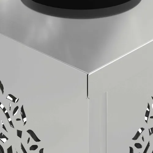 Solarna LED svjetlost za stazu 2 kom. Topla bijela - 18 x 18 x 80 cm Galvanizirani čelik Uzorak kruga Cijena