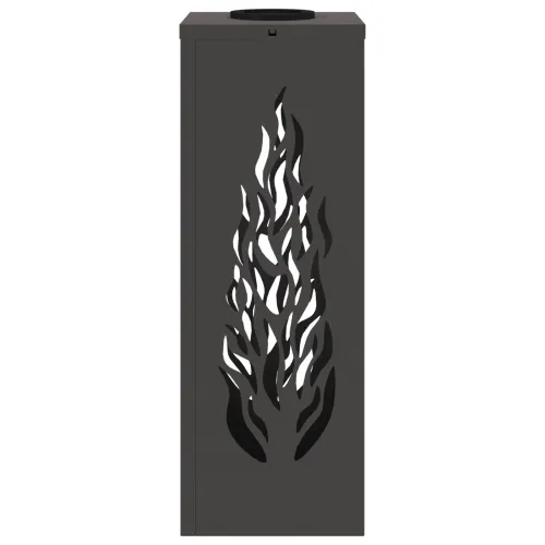 Solarna LED svjetlost za stazu 2 kom. Topla bijela - 18 x 18 x 50 cm Crna Uzorak plamena Cijena