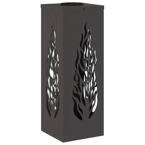 Solarna LED svjetlost za stazu 2 kom. Topla bijela - 18 x 18 x 50 cm Crna Uzorak plamena Cijena
