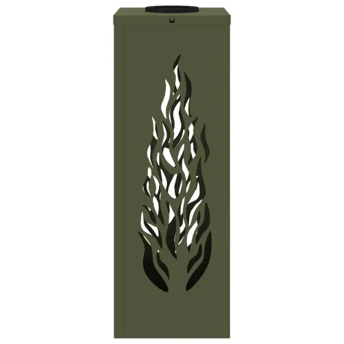 Solarna LED svjetlost za stazu 2 kom. Topla bijela - 18 x 18 x 50 cm Maslinovo zelena Uzorak plamena Cijena