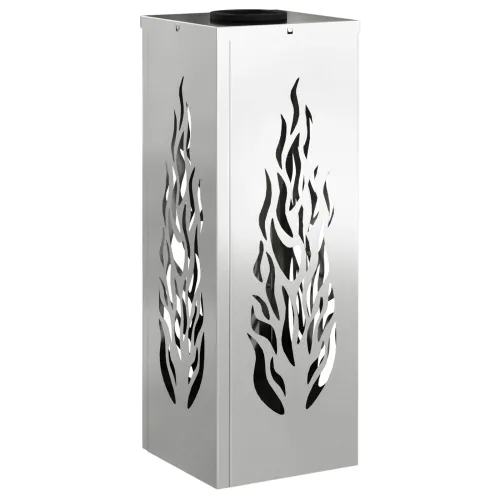 Solarna LED svjetlost za stazu 2 kom. Topla bijela - 18 x 18 x 50 cm Galvanizirani čelik Uzorak plamena Cijena
