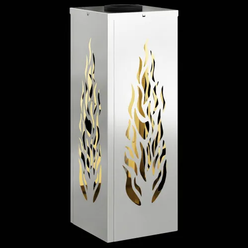 Solarna LED svjetlost za stazu 2 kom. Topla bijela - 18 x 18 x 50 cm Galvanizirani čelik Uzorak plamena Cijena