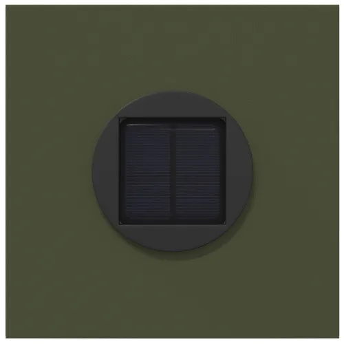 Solarna LED svjetlost za stazu 2 kom. Topla bijela - 18 x 18 x 80 cm Maslinovo zelena Uzorak plamena Cijena