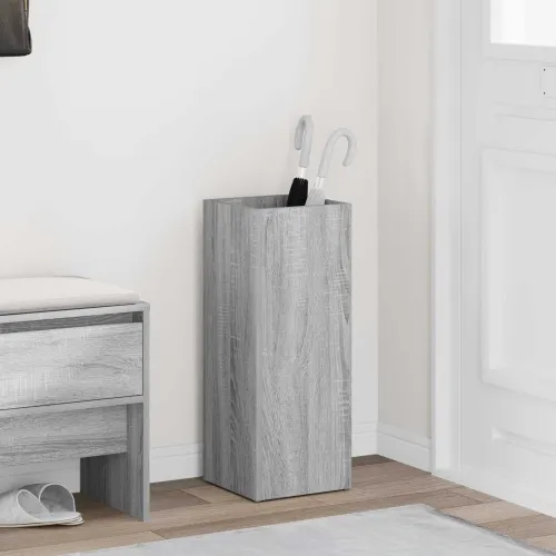 Stalak za kišobran s pohranom Siva Sonoma 25 x 24,5 x 64 cm - Sivi hrast sonoma Cijena