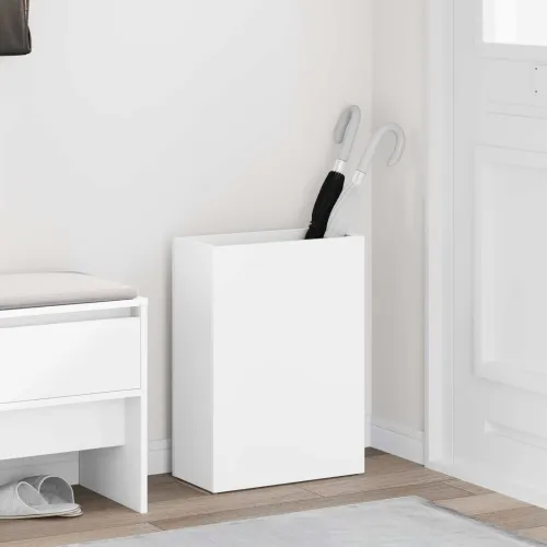 Stalak za kišobran Bijelo 40 x 20 x 55,5 cm Konstruirano drvo - Bijelo 40 x 20 x 55,5 cm Cijena