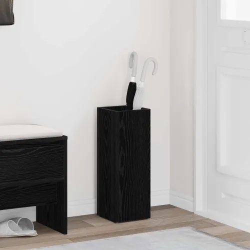 Stalak za kišobran s pohranom Crni hrast 20 x 20 x 55,5 cm - Crni hrast 20 x 20 x 55,5 cm Cijena