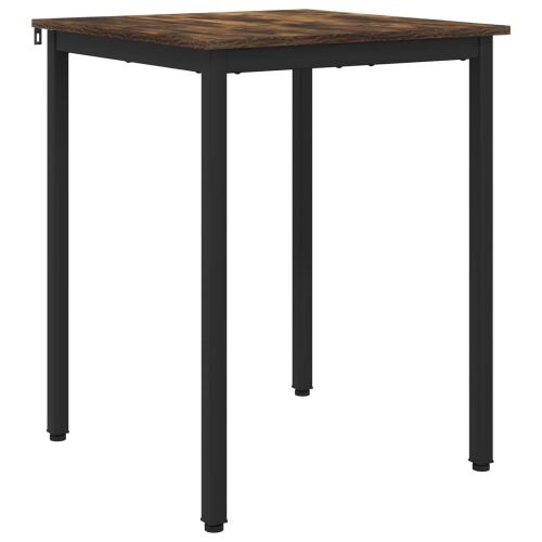Blagovaonski stolovi 60 x 60 x 75 cm Konstruirano drvo - Dimljeni hrast 60 x 60 x 75 cm Cijena