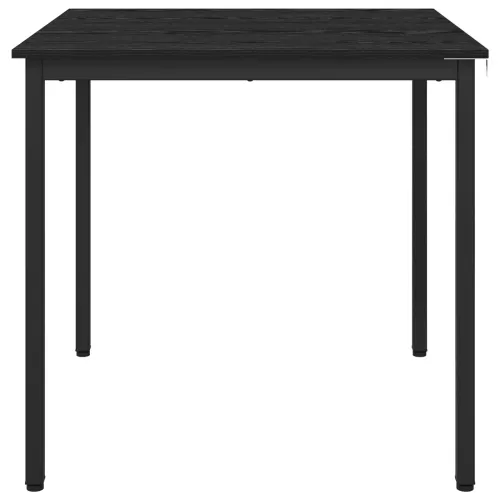 Blagovaonski stolovi 80 x 80 x 75 cm Konstruirano drvo - Crni hrast 80 x 80 x 75 cm Cijena