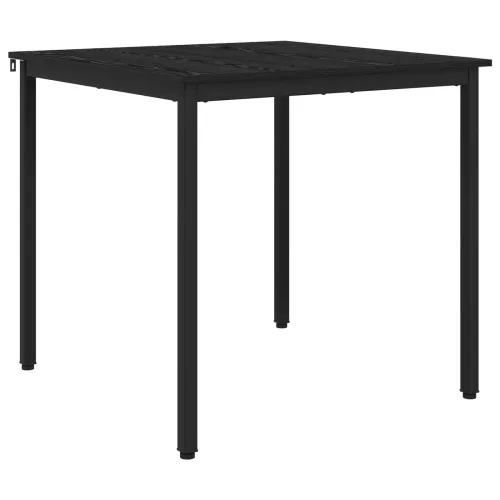 Blagovaonski stolovi 80 x 80 x 75 cm Konstruirano drvo - Crni hrast 80 x 80 x 75 cm Cijena