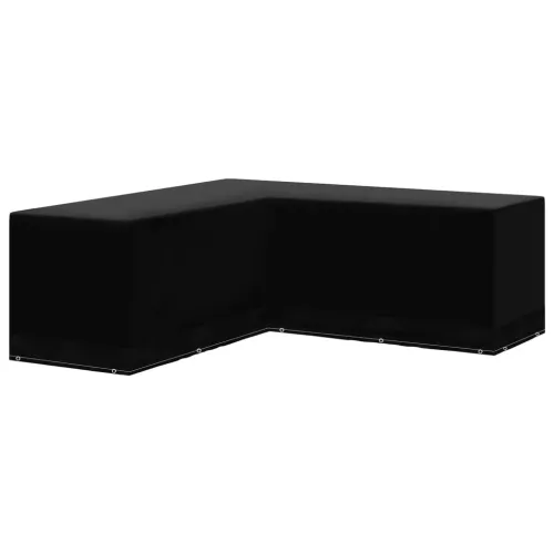 Navlaka za vrtni namještaj u L-obliku s 12 ušica 250x250x90 cm - 250 x 250 x 90 cm 1 Cijena