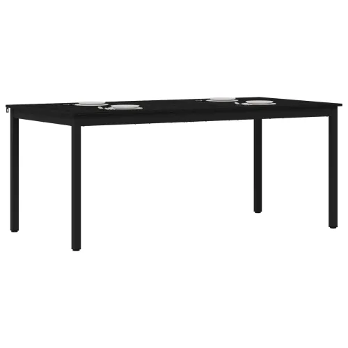 Blagovaonski stolovi 180 x 90 x 75 cm Konstruirano drvo - Crni hrast 180 x 90 x 75 cm Cijena