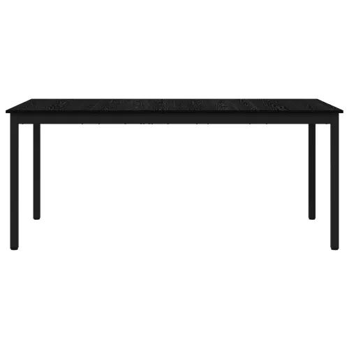 Blagovaonski stolovi 180 x 90 x 75 cm Konstruirano drvo - Crni hrast 180 x 90 x 75 cm Cijena
