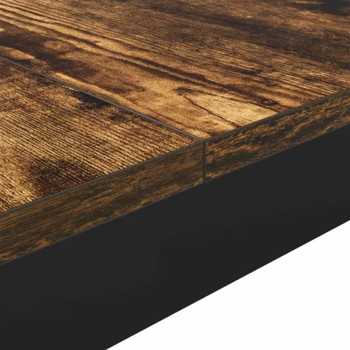 Blagovaonski stolovi 200 x 100 x 75 cm Konstruirano drvo - Dimljeni hrast 200 x 100 x 75 cm Cijena