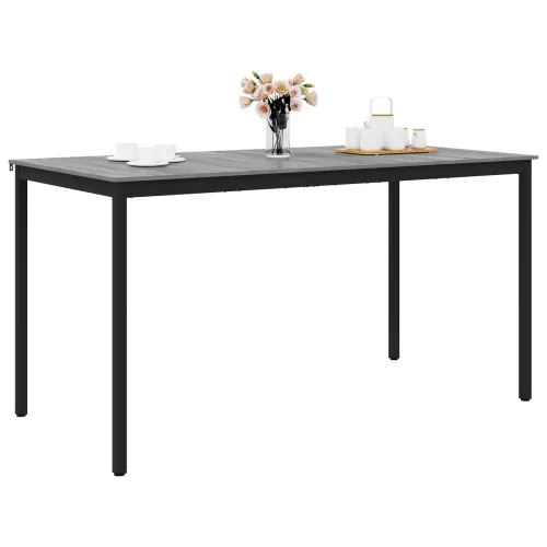 Stol za stajanje 2 kom. Konstruirano drvo Pravokutni - Sivi hrast sonoma 200 x 100 x 105 cm Cijena