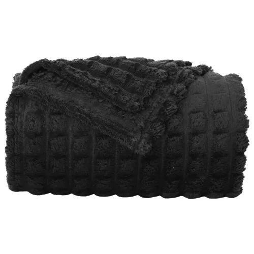 Pokrivač Crna 240 x 220 cm 1.47 kg Runo - Crna 1 220 x 240 cm Cijena