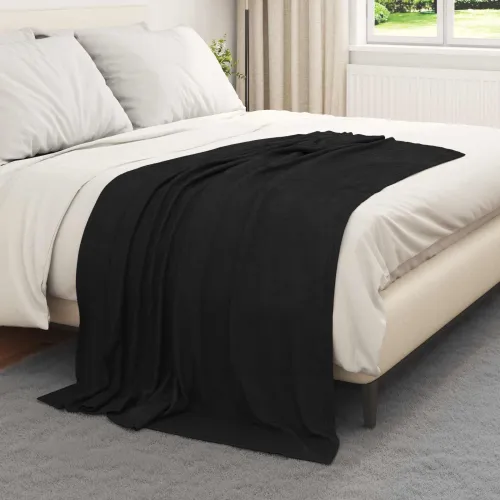Dekica Crna 170 x 130 cm 0.33 kg Runo - Crna 130 x 170 cm 1 Cijena