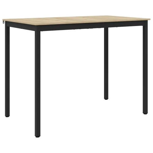 Stol za stajanje Konstruirano drvo Pravokutni - sonoma hrast 140 x 80 x 105 cm Cijena