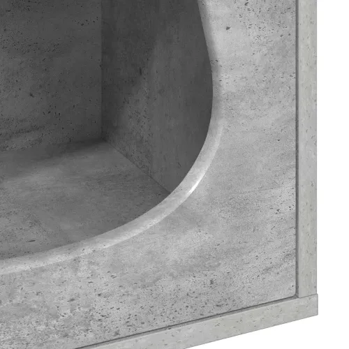Mačja Kuća Beton 42,5 x 40 x 53,5 cm Konstruirano drvo - Betonska siva Cijena