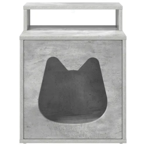 Mačja Kuća Beton 42,5 x 40 x 53,5 cm Konstruirano drvo - Betonska siva Cijena