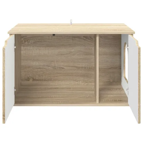 Mačja Kuća Sonoma 85 x 55 x 50,5 cm Konstruirano drvo - sonoma hrast Cijena