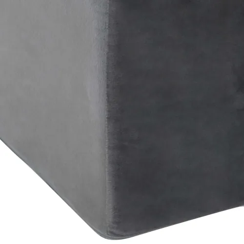 Jastučić za noge 68 x 41 x 24 cm PU pjena Siva - Siva 25 cm Cijena