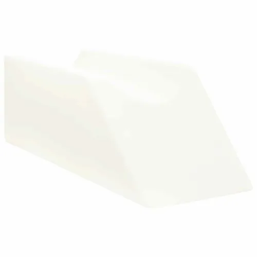 Jastučić za noge 68 x 25 x 21,5 cm Čvrst PU pjena Bijela - Bijela Cijena