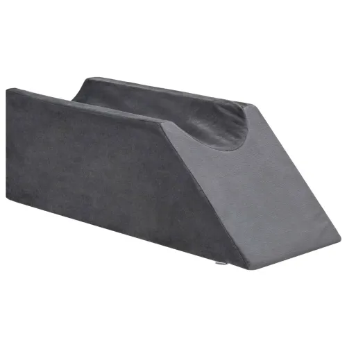 Jastučić za noge 68 x 25 x 21,5 cm Čvrst PU pjena Siva - Siva Cijena