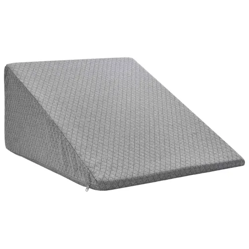Jastučić za noge 60 x 50 x 30 cm Mek Pjena za pamćenje Siva - Siva Cijena