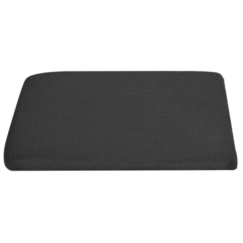 Jastuk za sjedalo Crna 39 x 38 x 8,5 cm PU pjena - Crna Cijena