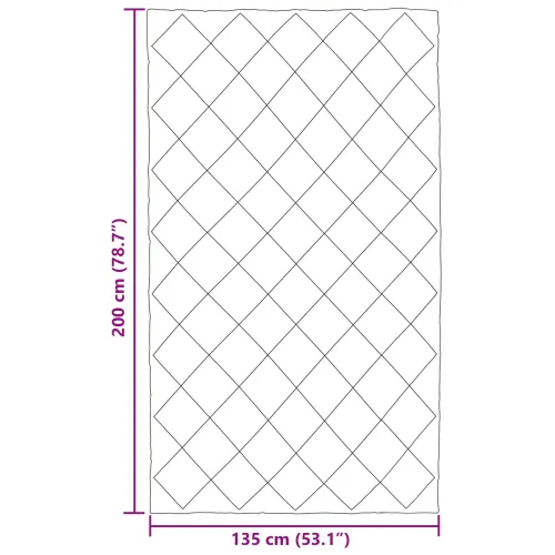 Zimska pokrivača 135 x 200 cm 450 gsm Svjetlosiva - Svjetlosiva 135 x 200 cm Cijena