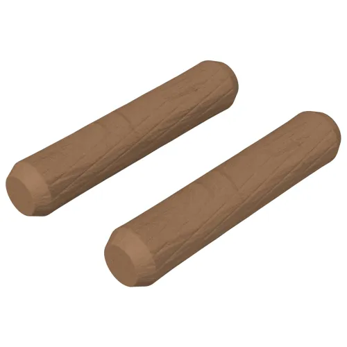 Drveni klinovi 2 kom. Smeđa Ø 8 x 35 mm Masivno drvo - Ø8 x 35 mm 2 kom Cijena