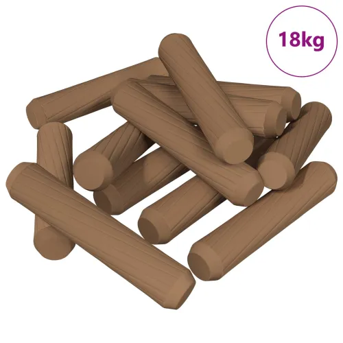 Drveni klinovi 18000 kom. Smeđa Masivno drvo - Ø8 x 35 mm 18 kg (18000-18557 kom) Cijena