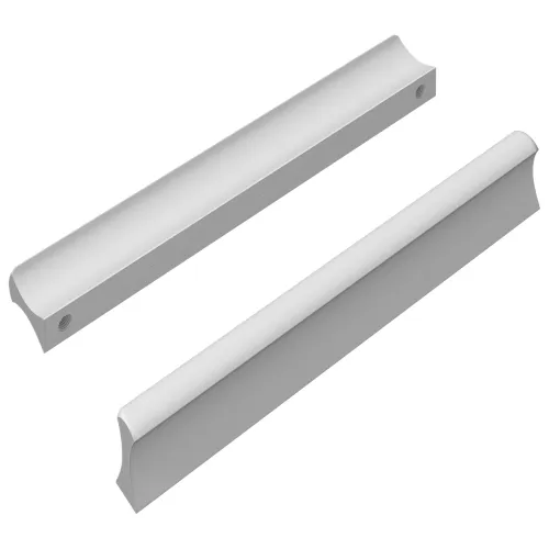 Drška Jednobojno 2 kom. Srebrno 105.7 x 7.4 x 15.5 mm Aluminij - 2 kom Cijena