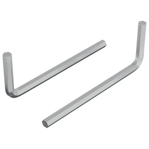 Hex ključ 2 kom. Srebrna 22 x 66 mm Čelik - M6 2 kom Cijena