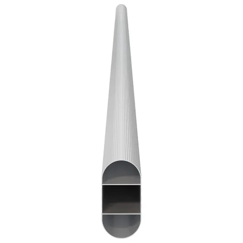 Cijev za ormar 12 kom. Srebrno 764 x 15 x 29 mm - 764 mm 12 kom Cijena