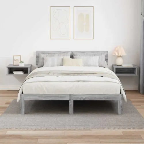 Noćni ormarić 2 kom. Siva Sonoma 40 x 31 x 15 cm - Sivi hrast sonoma 2 Cijena