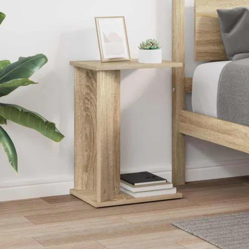 Konačna Stolić Sonoma hrast 35 x 25 x 50 cm Konstruirano drvo - sonoma hrast Cijena